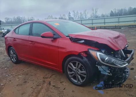 2018 Hyundai Elantra Sel z USA, uszkodzony, nr VIN 5NPD84LF9JH396726
